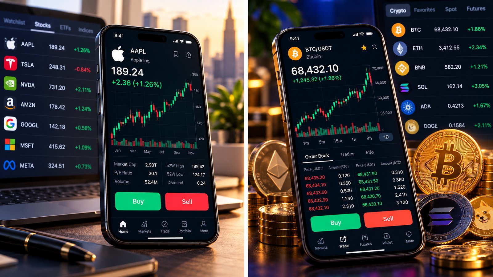 Baykar — desktop and mobile trading terminal